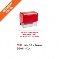 Trodat 3911 Self Inking Stamp 38x14mm